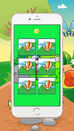 Vehicle transportation memory matching game Image