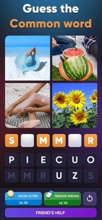 4 Pics 1 Word: Logic Puzzle screenshot