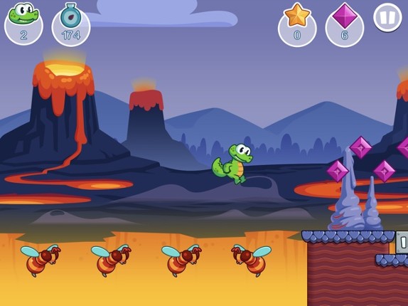 Croc's World Run screenshot