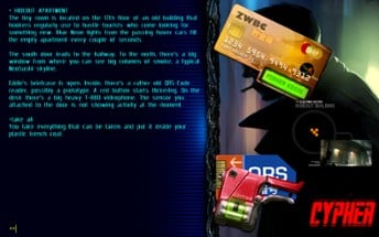 Cypher: Cyberpunk Text Adventure Image