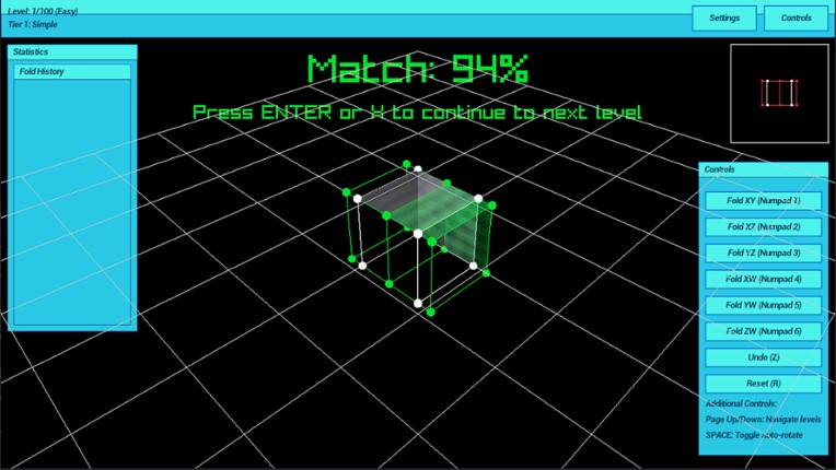 Dimensional Fold screenshot