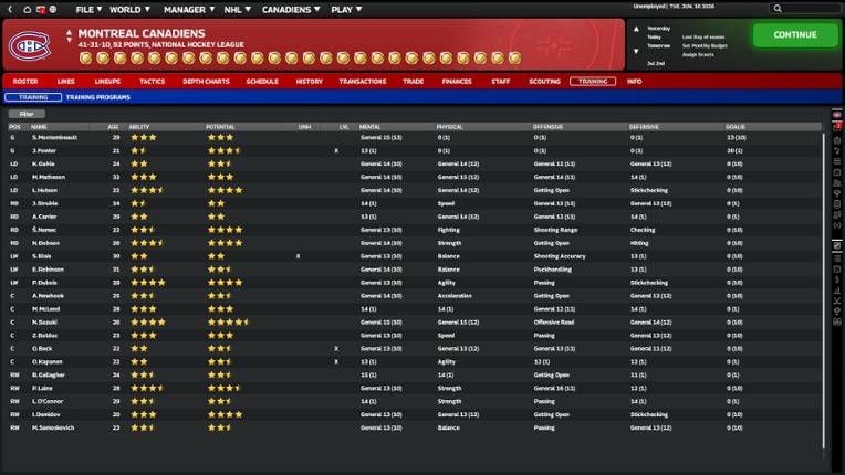 Franchise Hockey Manager 12 screenshot