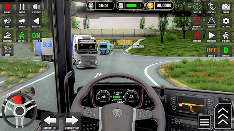 Truck Simulator 3D: City Truck screenshot