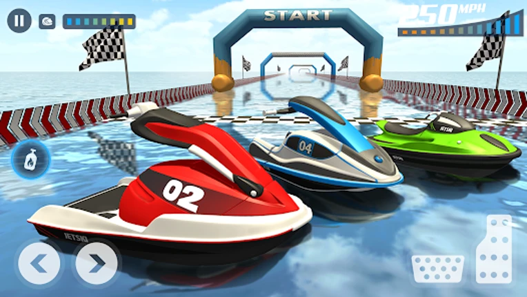 Jet Ski Boat Game: Water Games screenshot