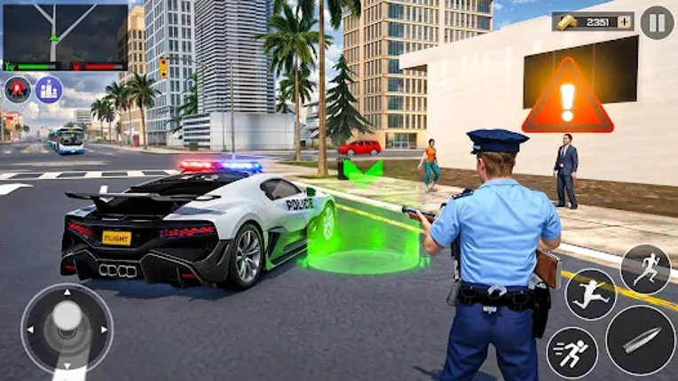 City Police Car Chase Games 3D Image