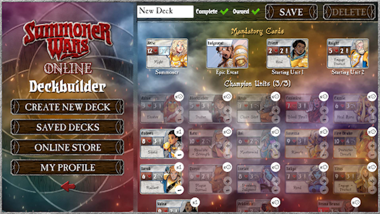 Summoner Wars Online screenshot