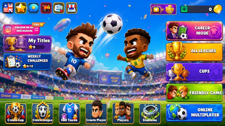 World Head Soccer Cup 2026 Image