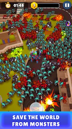 Robot Survivor 3D: Mech Battle screenshot