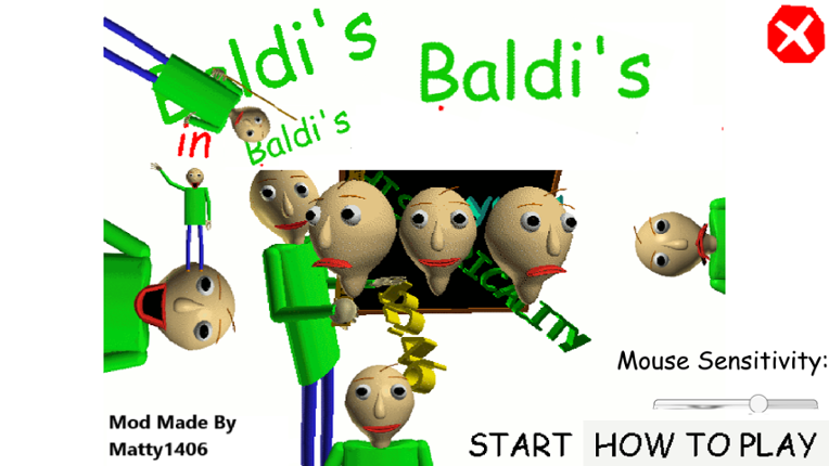 Baldi's Baldi's In Baldi's Game Cover