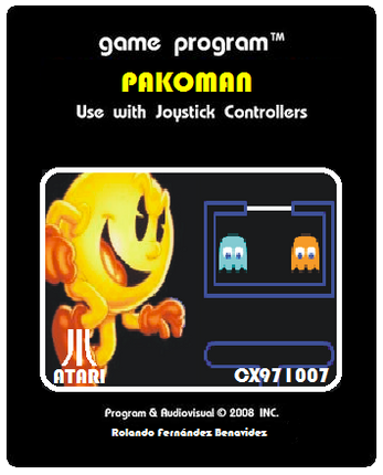 Pakoman (Atari) Image