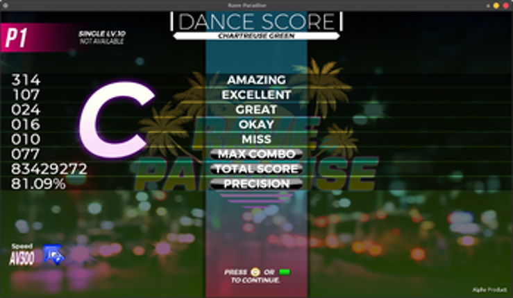 Rave Paradise screenshot