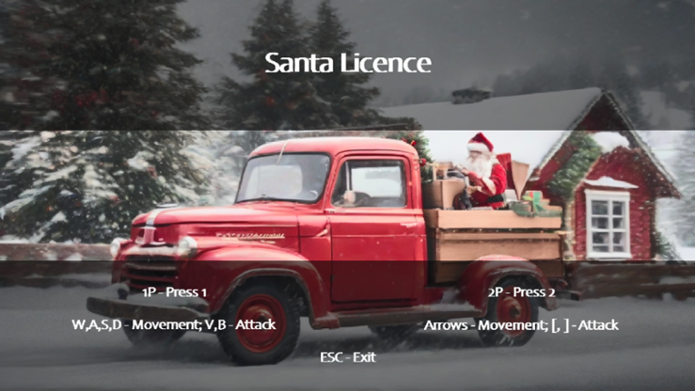 Santa License Image