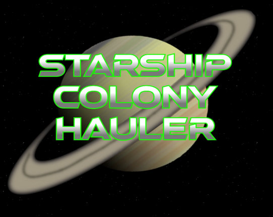 Starship Colony Hauler Game Cover