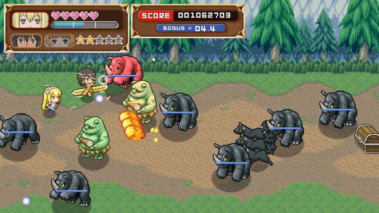 Is It Wrong to Try to Shoot 'em Up Girls in a Dungeon? screenshot