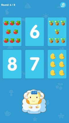 Number Match (Number Flash Cards for Pre-K) - The Yellow Duck Educational Game Series Image