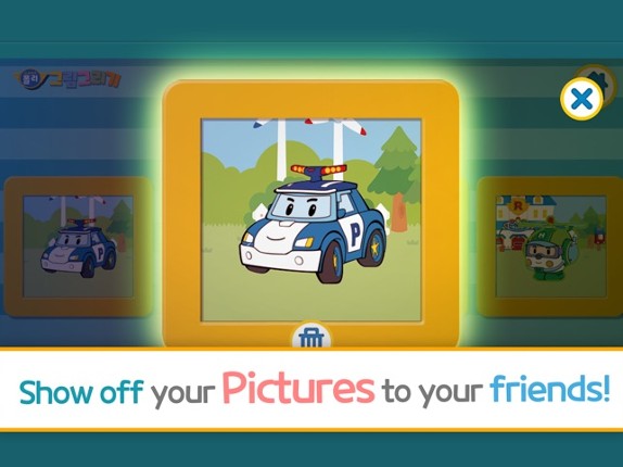 Robocar Poli: Painting Fun screenshot