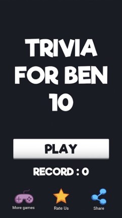 Trivia for Ben 10 screenshot