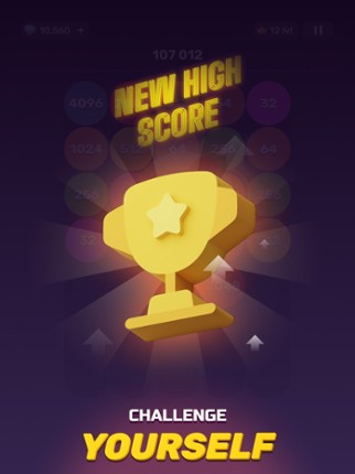 X2 Sticky Balls: 2048 Numbers screenshot