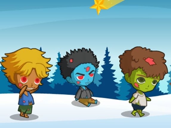 Zombie Bros In Frozen World Game Cover