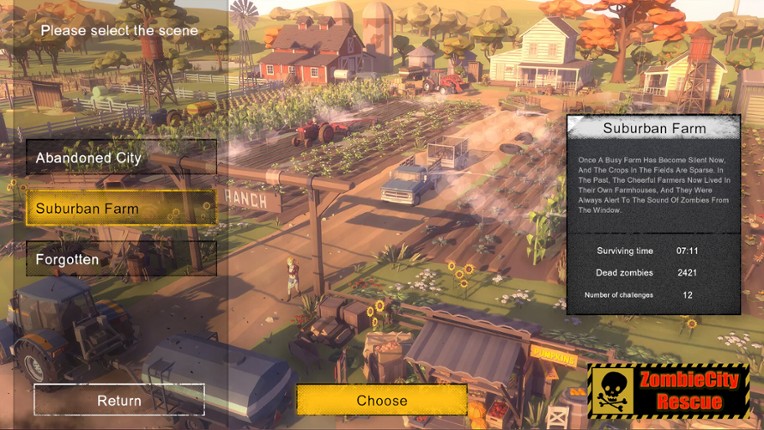 Zombie City Rescue screenshot