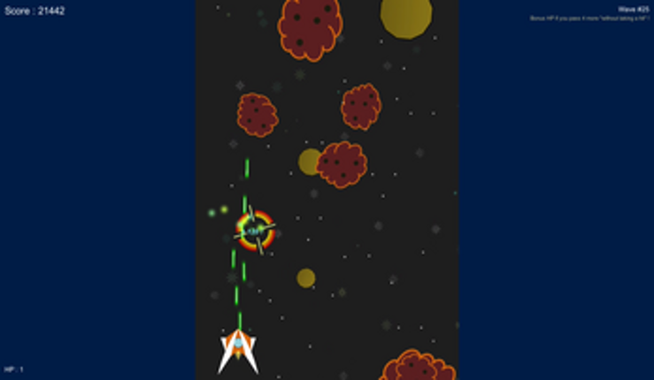 2D Space Shooter thingy - (Not) my first game screenshot