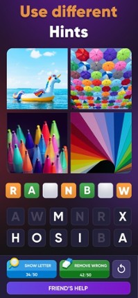 4 Pics 1 Word: Logic Puzzle screenshot