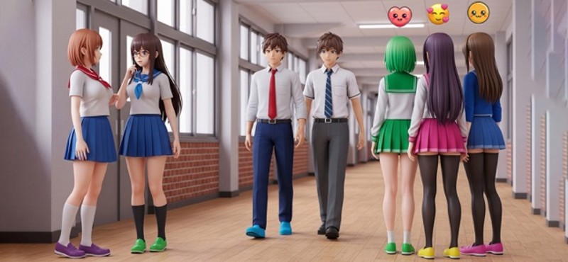 Anime Girl High School Life screenshot