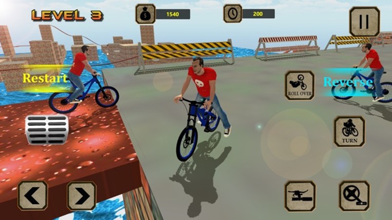 BMX Racer Crazy Stunts screenshot