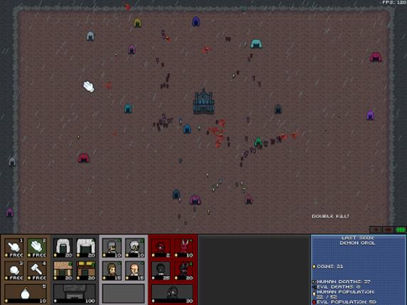 Breed Humans - then kill them all. screenshot