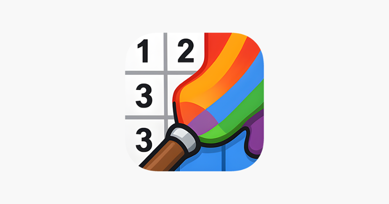 Color by Pixel Paint by Number Image