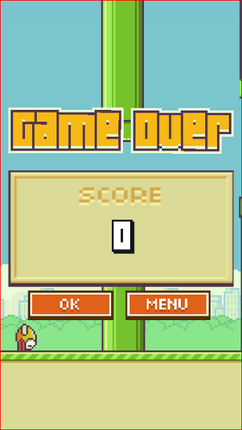 Flappy bird screenshot