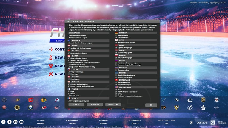 Franchise Hockey Manager 12 screenshot