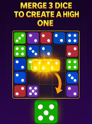 Fun 7 Dice - Merge Puzzle Lite screenshot