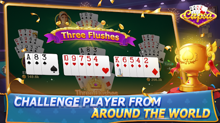 Capsa - Susun Card Games Image