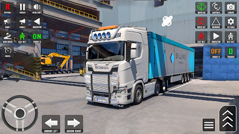 Truck Simulator 3D: City Truck screenshot
