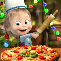 Masha and the Bear Pizza Maker Image