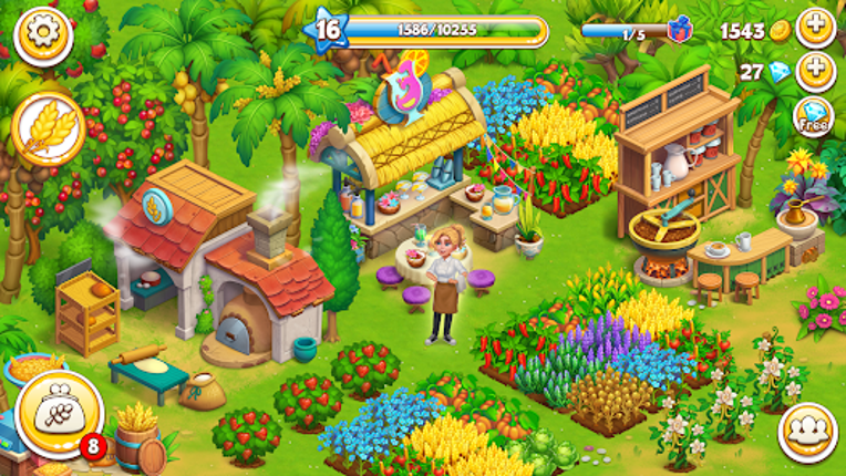 Farm Island - Journey Story screenshot