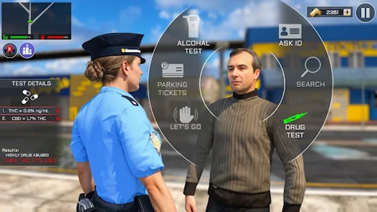 City Police Car Chase Games 3D screenshot