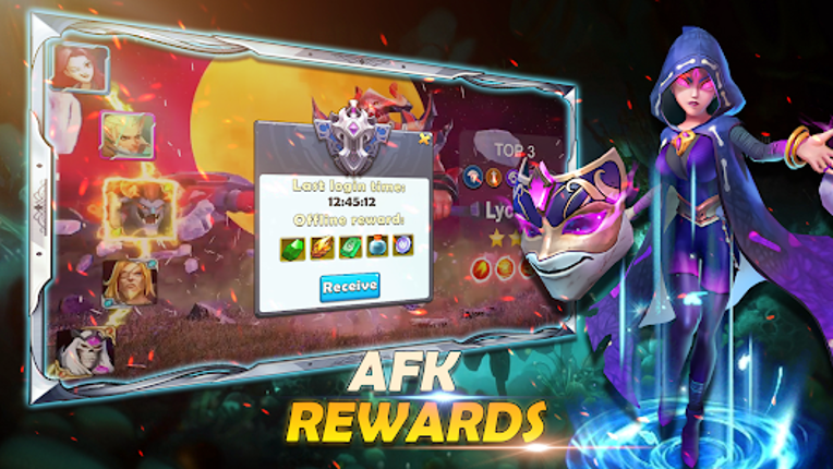 Heroes Era - merge idle RPG screenshot