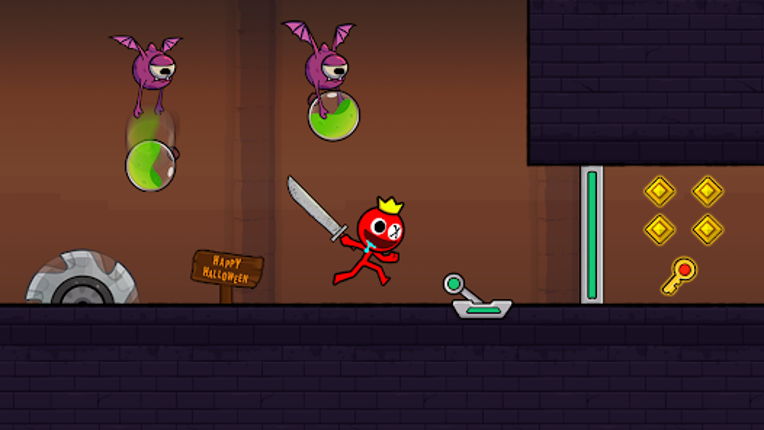 Red Stick Boy: Adventure Game screenshot