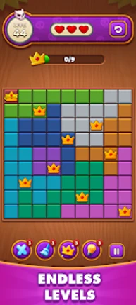 Find the Queens: Logic Puzzle screenshot