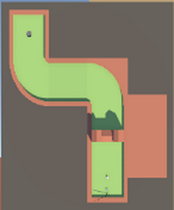 A Hole In Two VR - A 2nd Person Golf Experience screenshot