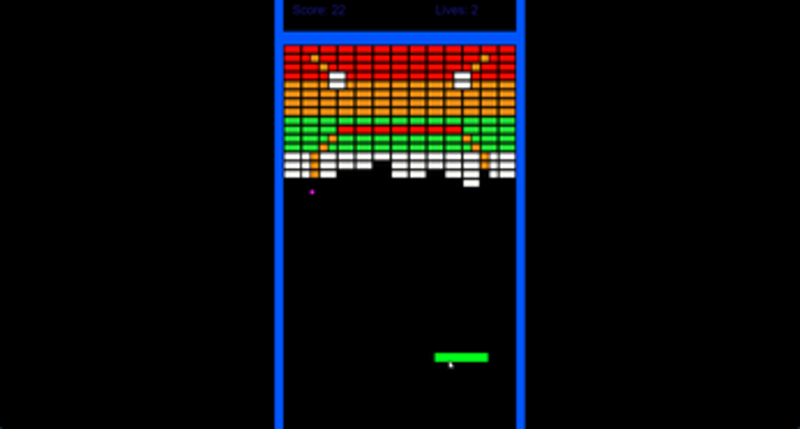Breakout Game screenshot
