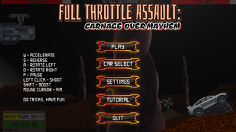 Full Throttle Assault: Carnage Over Mayhem Image