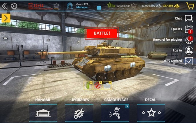 Metal Force 2: War Tank Games screenshot