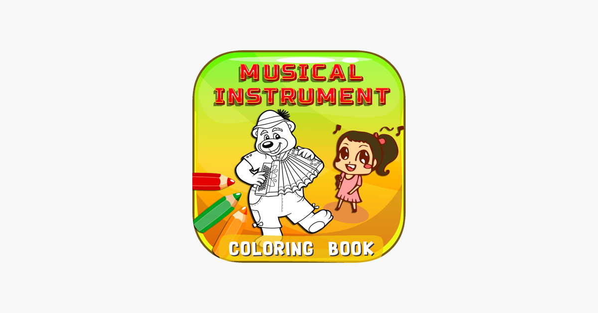 Games like Musical Instrument Phonics Coloring Book: Learning English Vocabulary Free For Toddlers And Kids!