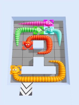 Snake Puzzle 3D screenshot