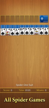 Spider Solitaire Card Games · screenshot