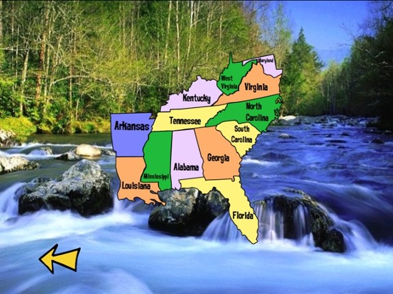 State Puzzles screenshot