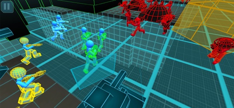 Stickman Simulator: Neon Tanks Image